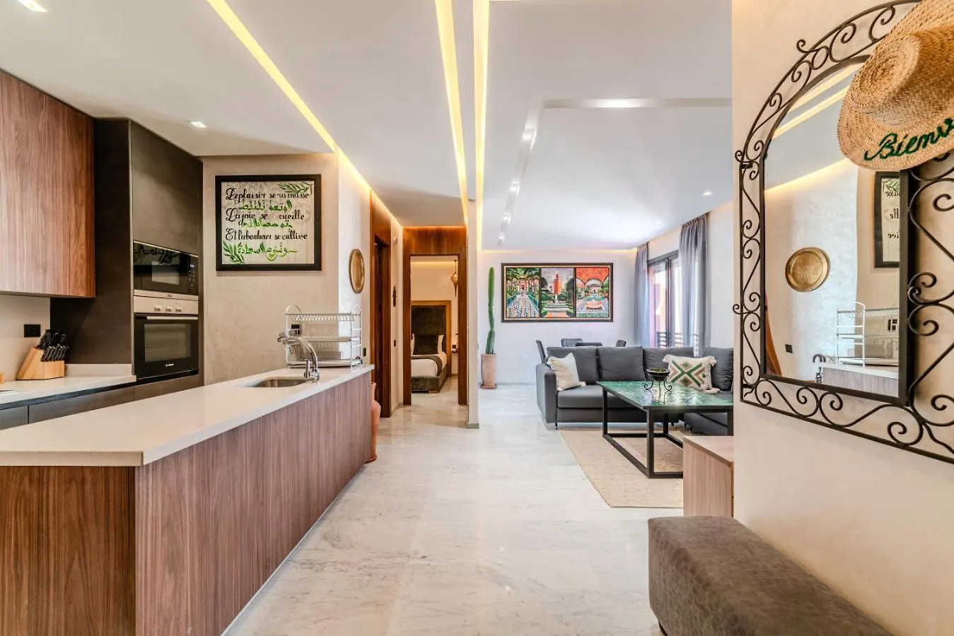 Charming Apartment In Hyper Center Modernity Marrakesh